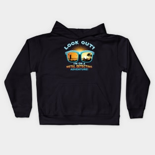 Metal Detecting Adventure Kids Hoodie